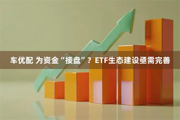 车优配 为资金“接盘”？ETF生态建设亟需完善