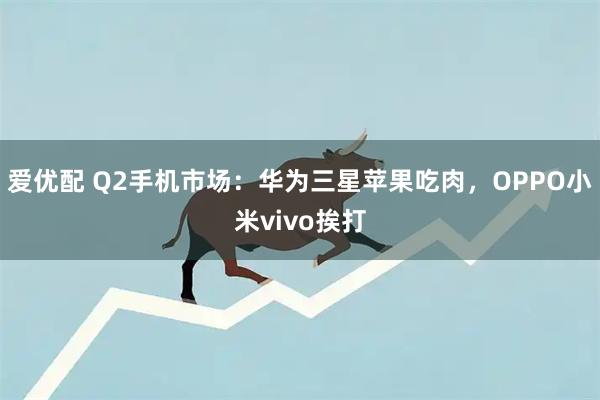 爱优配 Q2手机市场：华为三星苹果吃肉，OPPO小米vivo挨打